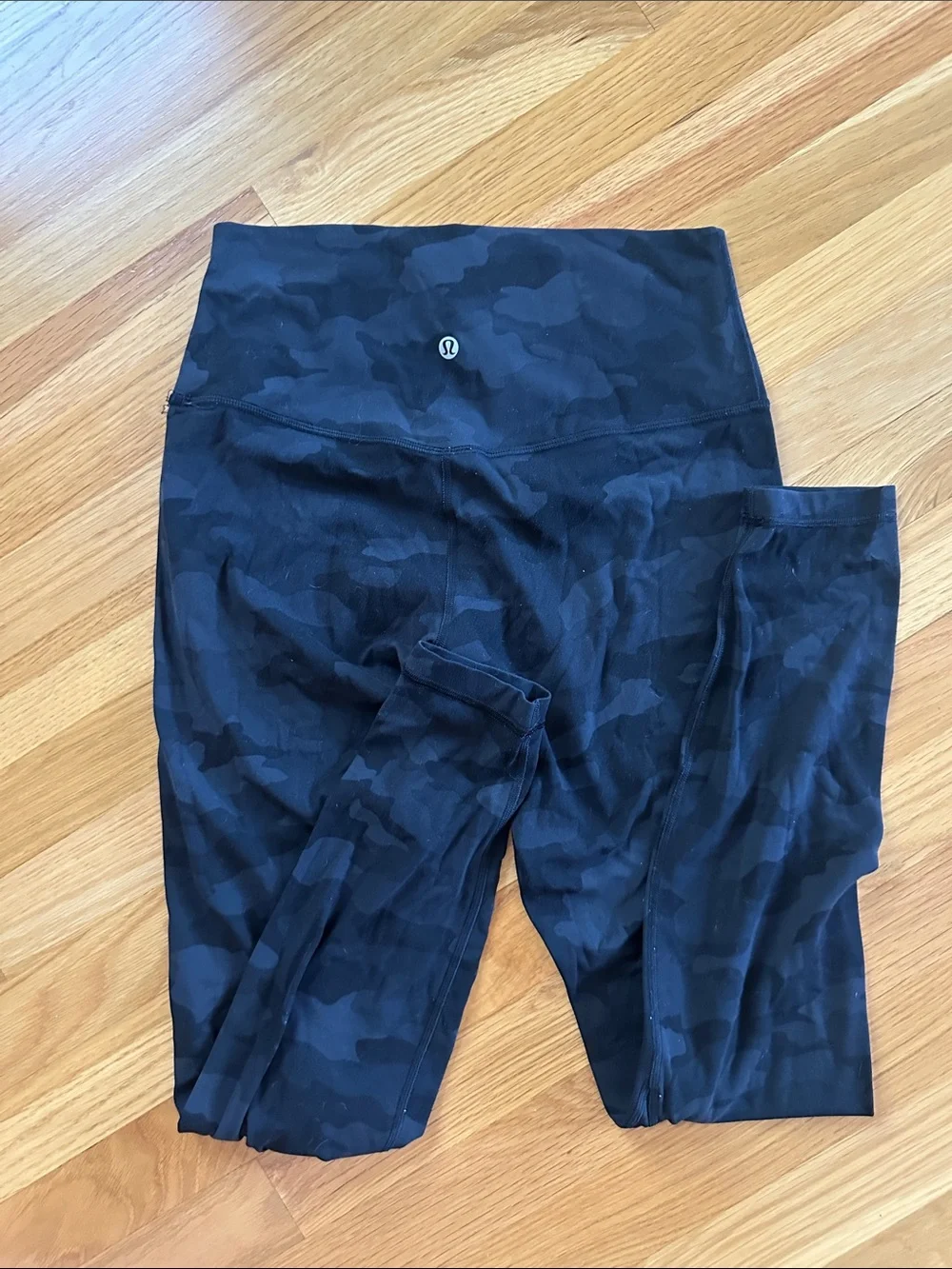 lululemon athletica Black Camo High-Rise Leggings